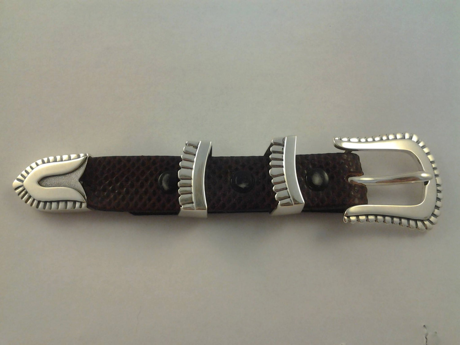 James Reid Sterling Silver ベルト　ジェームスレイド James reid buckle - Etsy 日本