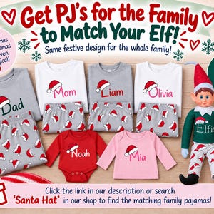 Make Your Elf's Christmas Magical: Personalized Shirt & Optional Matching Skirt or Pants. Easy Outfit Choices image 4
