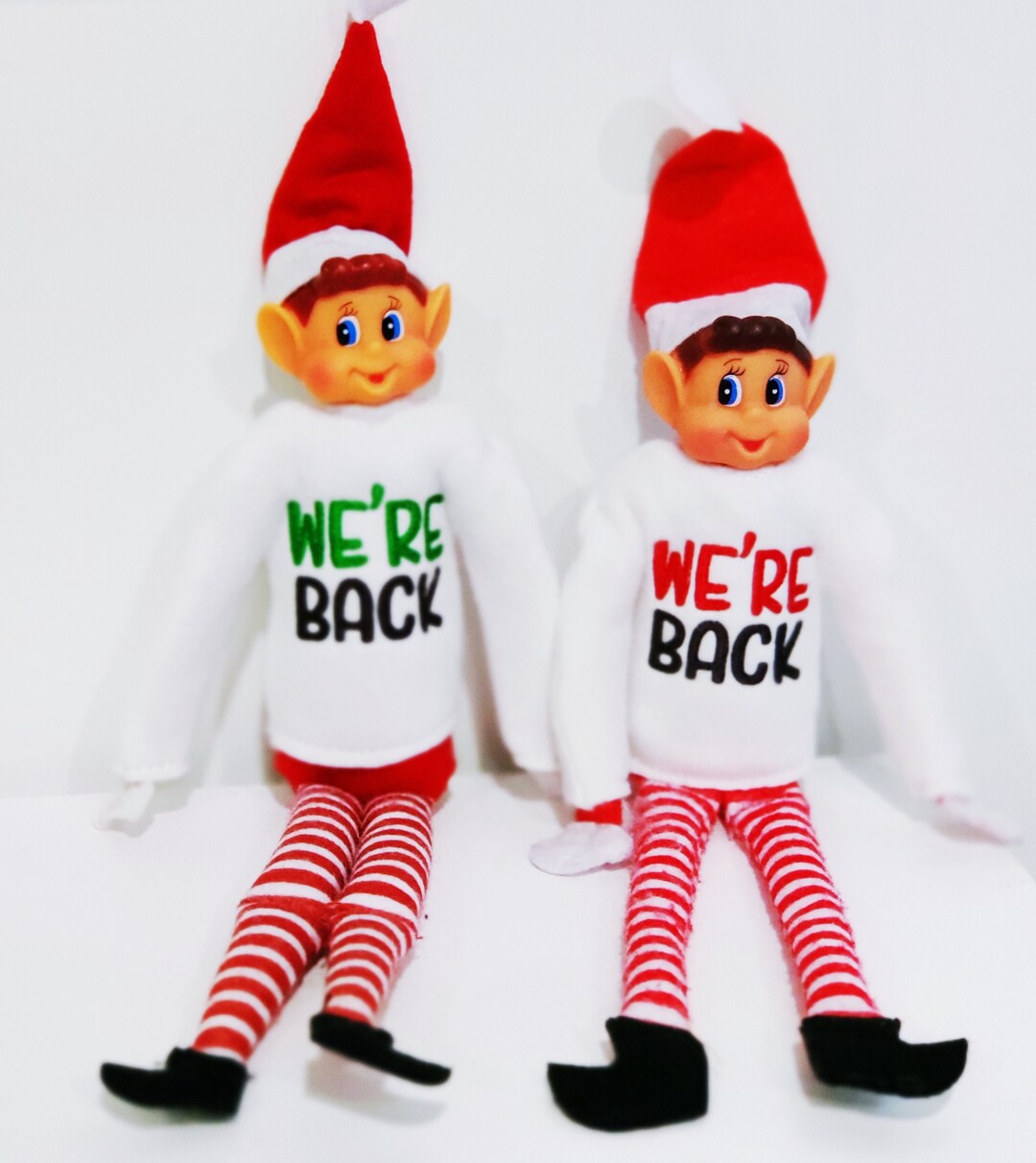 We're Back Elf Shirt Doll Accessory Holiday Elf