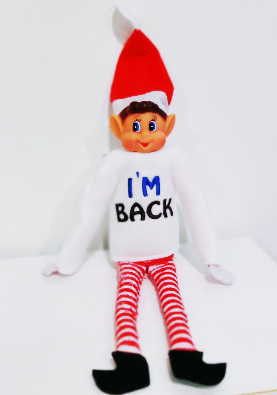 I'm Back Elf Shirt Doll Accessory Holiday Elf Shirt