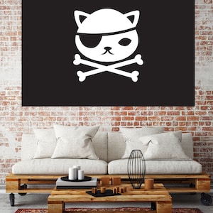 Octonauts Print-your-own Calico Jack Flag - up to A1 size