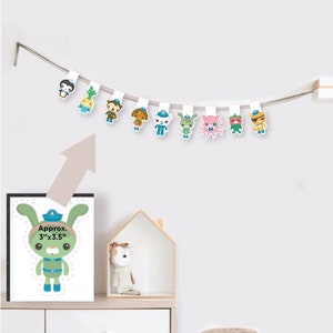 Octonauts Characters DIY Bunting