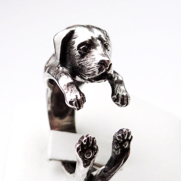 Adjustable Labrador Ring | Labrador Retriever Gifts | Labrador Retriever Jewelry | Dog Breed Ring | Animal Jewelry | Adjustable Ring