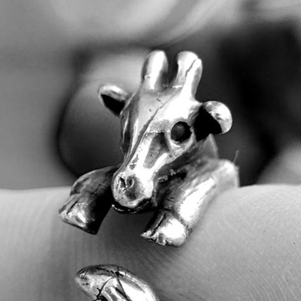 SUPERBE Bague Sterling Silver Ring COOL Animal Ring Best Selling Solid Silver Animal Jewelry, Tailles de bijoux - 3, 4, 5, 6, 7