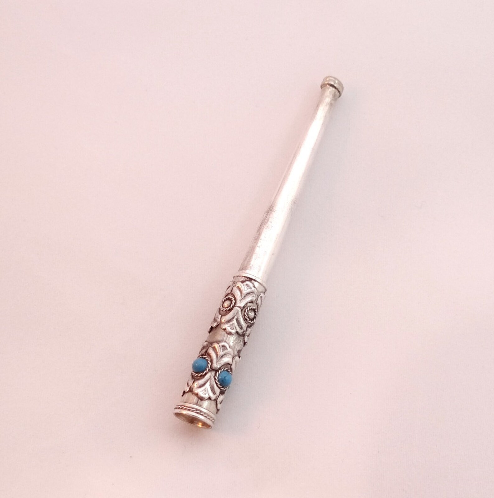 Silver Cigarette Holder Solid Silver Cigarette Case With Etsy