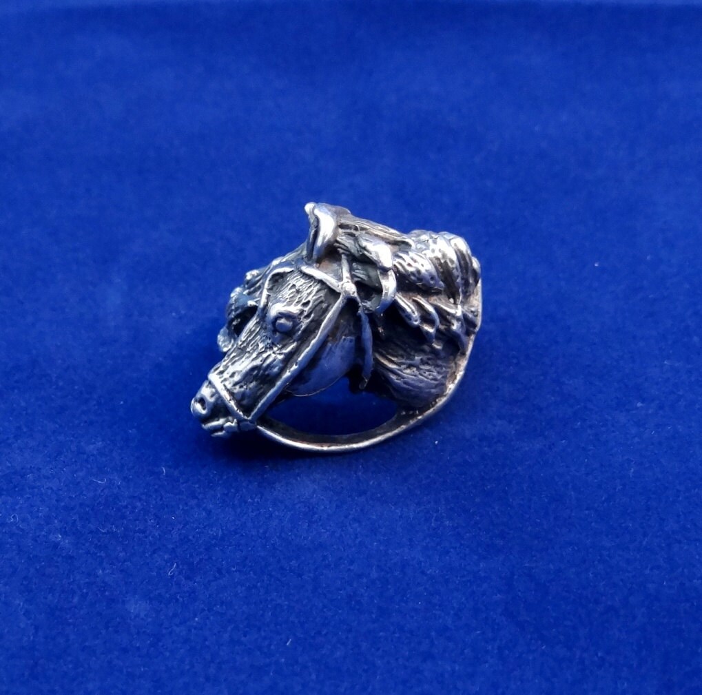 Silver Horse Ring Horse Jewelry in Sterling Silver Animal | Etsy