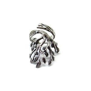 Sterling Silver Tree of Life Ring, Tree of Life Jewelry, Tree Ring image 8