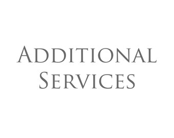 Additional Services - Upgraded Shipping