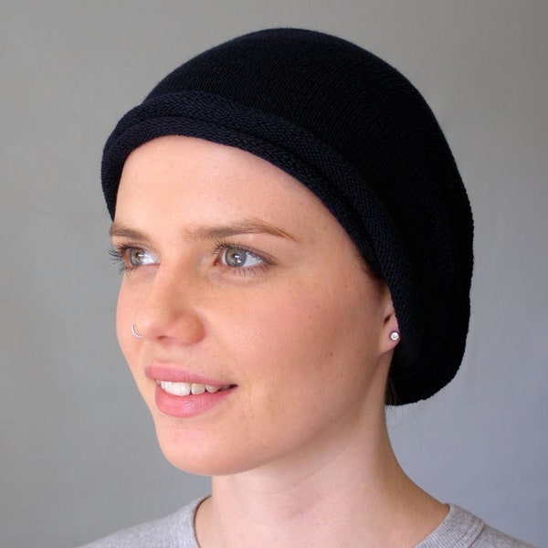 Wunderschönes Chemo-Kopf Wickel | (Modell:  Schwarzer) Hergestellt in Australien | Chemo Kopfbedeckung |