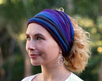 Tie Tye Dye Rhinestone Peace Sign Chop Top Bandanna Head Wrap Sweatband Headband Tie Tye Dye Rhinestone Peace Sign Chop Top Bandanna Head Wrap Sweatband Headband