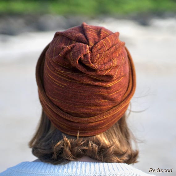 UK Merino Beanie Wrap - Versatile Beanie, Scarf, Hood  Wrap, Soft Headwear for All Hair Types, Chemo, Alopecia, Hiking, Snow - UK Dispatch
