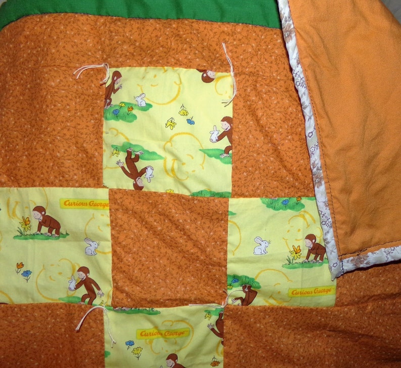 Curious OOP Patchwork Quilt Handmade Machine Stitched Etsy