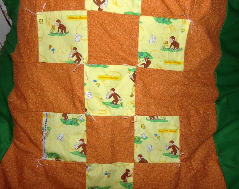 Curious OOP Patchwork Quilt Handmade Machine Stitched Etsy