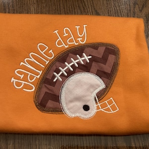 Tennessee Vols Game Day Shirt: Orange Football Long Sleeve