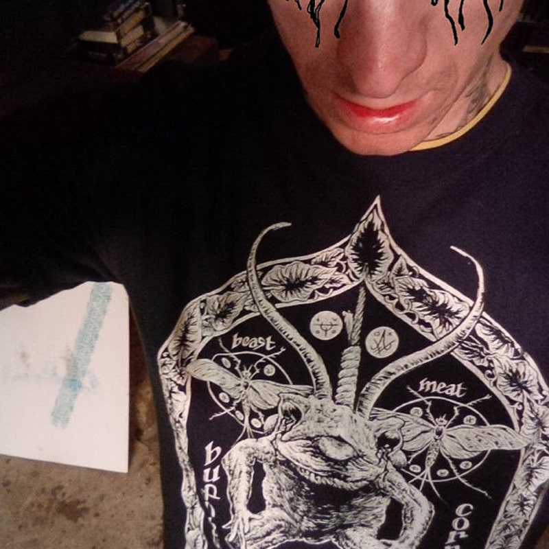 DStruct Occult Navy Men's Shirt (Small & Medium)