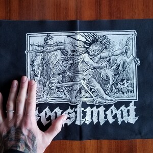 Demonic Sacrifice Black Metal Back Patch