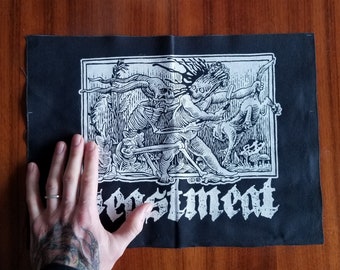Demonic Sacrifice Black Metal Back Patch