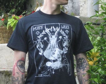 Goat Nun Occult Satanic Black Metal Shirt