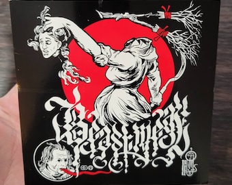 Beastmeat Autolysis Occult Witchcraft Sticker