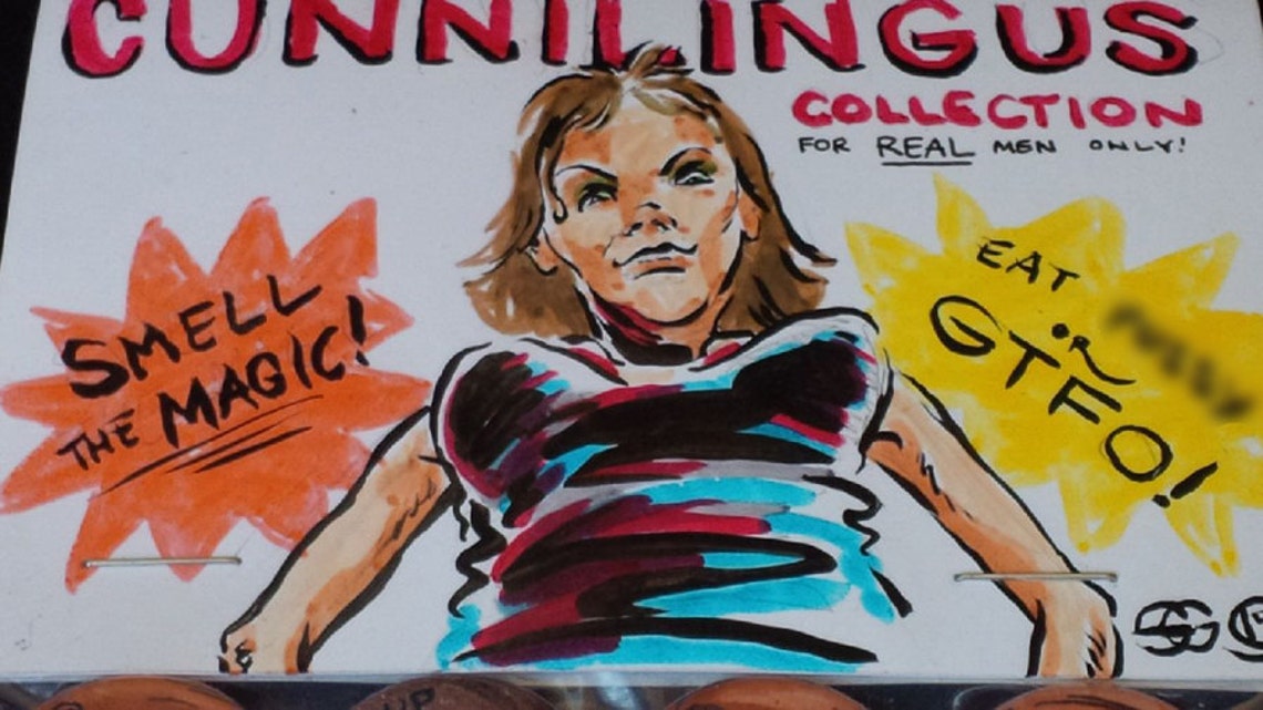 Mature Cunnilingus Oral Sex Feminist Button