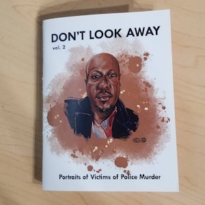 Portrait Police Victims Illustration Mini-Comic Zine vol. 2