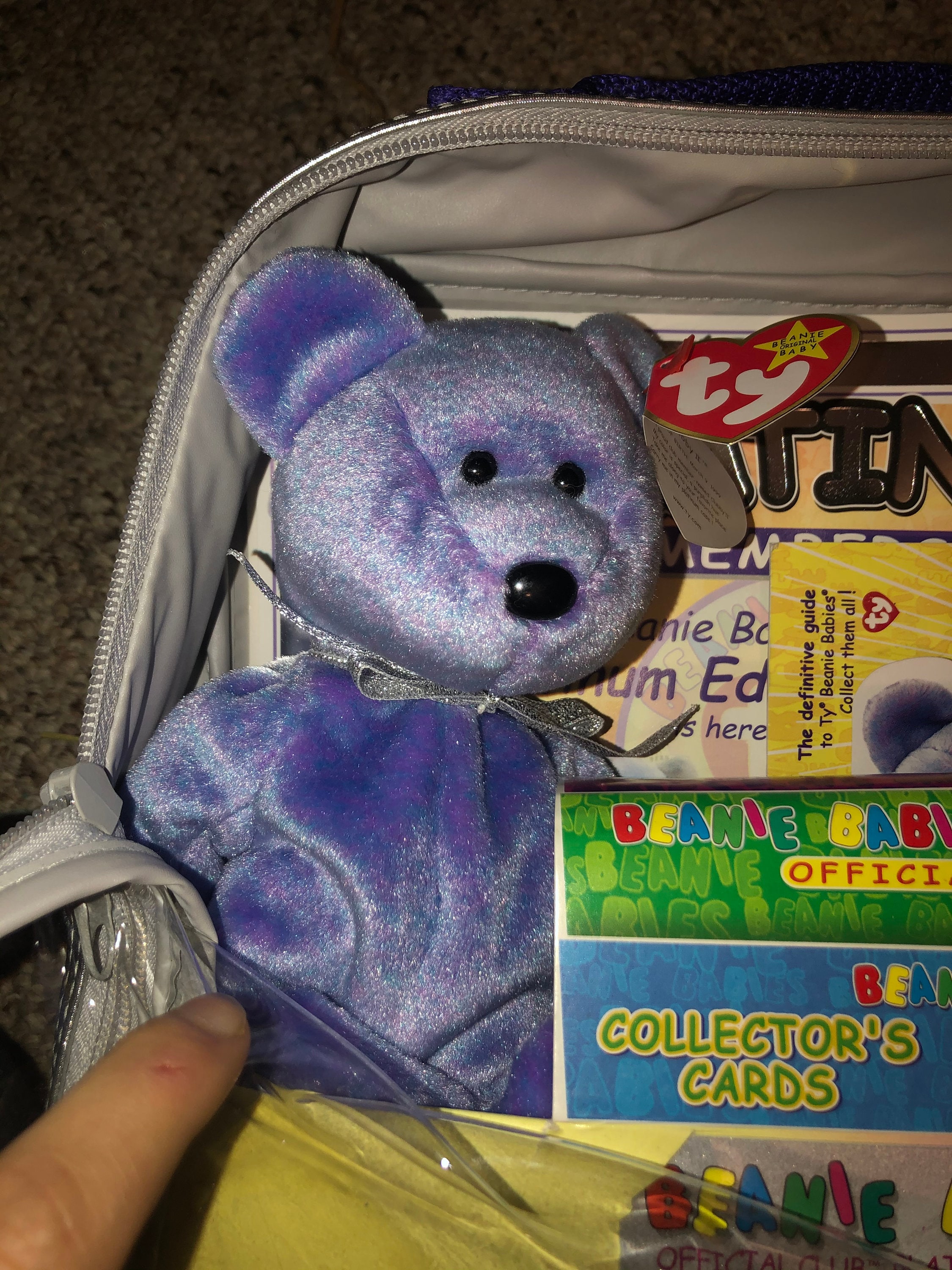 Clubby 2 beanie babies platinum cheap edition