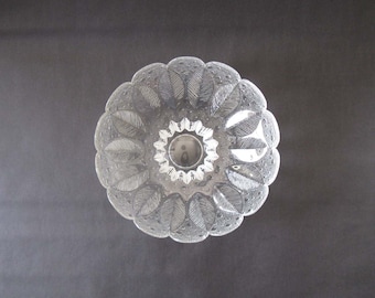 Koschnick Medea Glass Centerpiece Bowl – Lausitzer Glas, 1980s