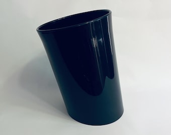 Enzo Mari In Attesa Leaning / Canted Wastebasket - Danese, Italy 1971