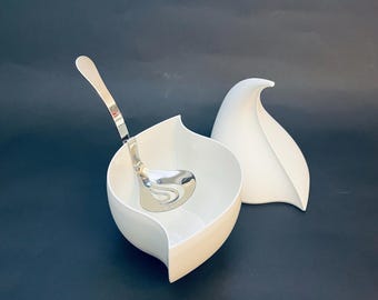 Emma Silvestris Nunziatella Sculptural Server + Utensil - Alessi, Italy