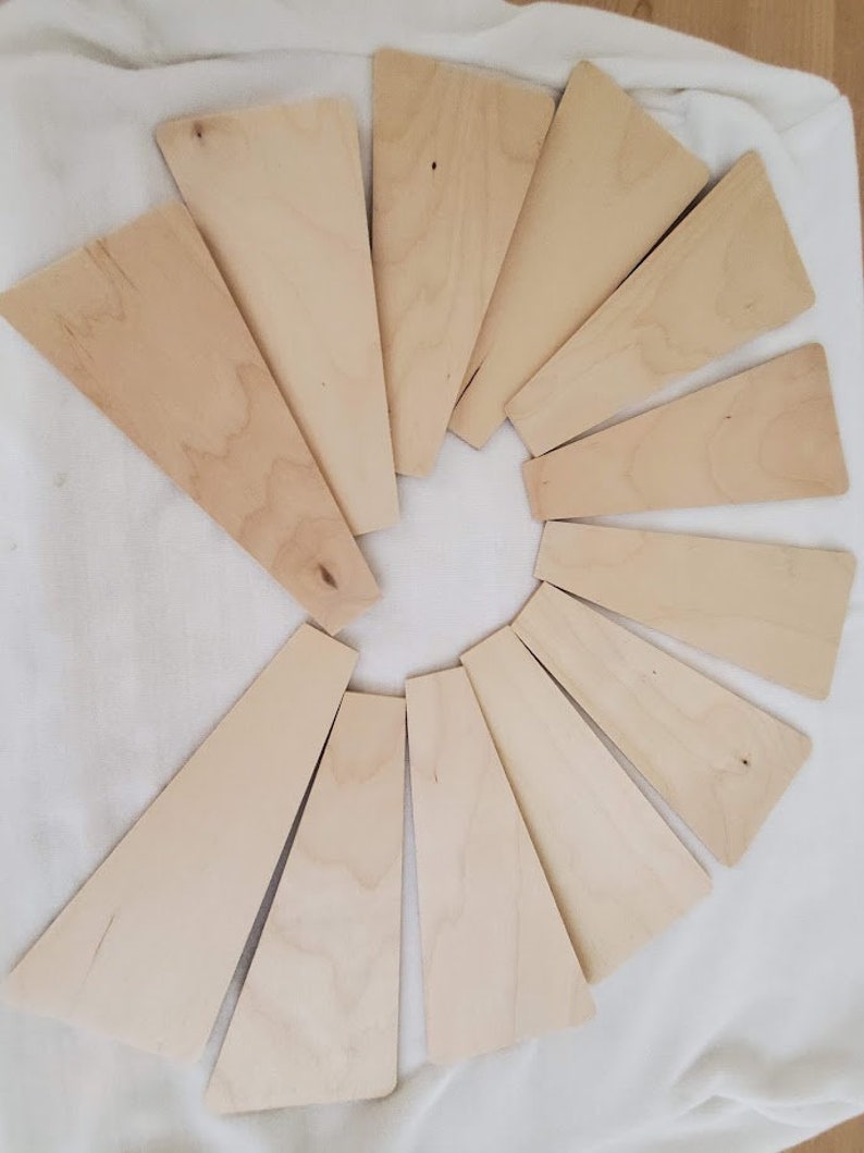 Set of 3 German Christmaspyramid Replacement Fan Blades 6 Etsy