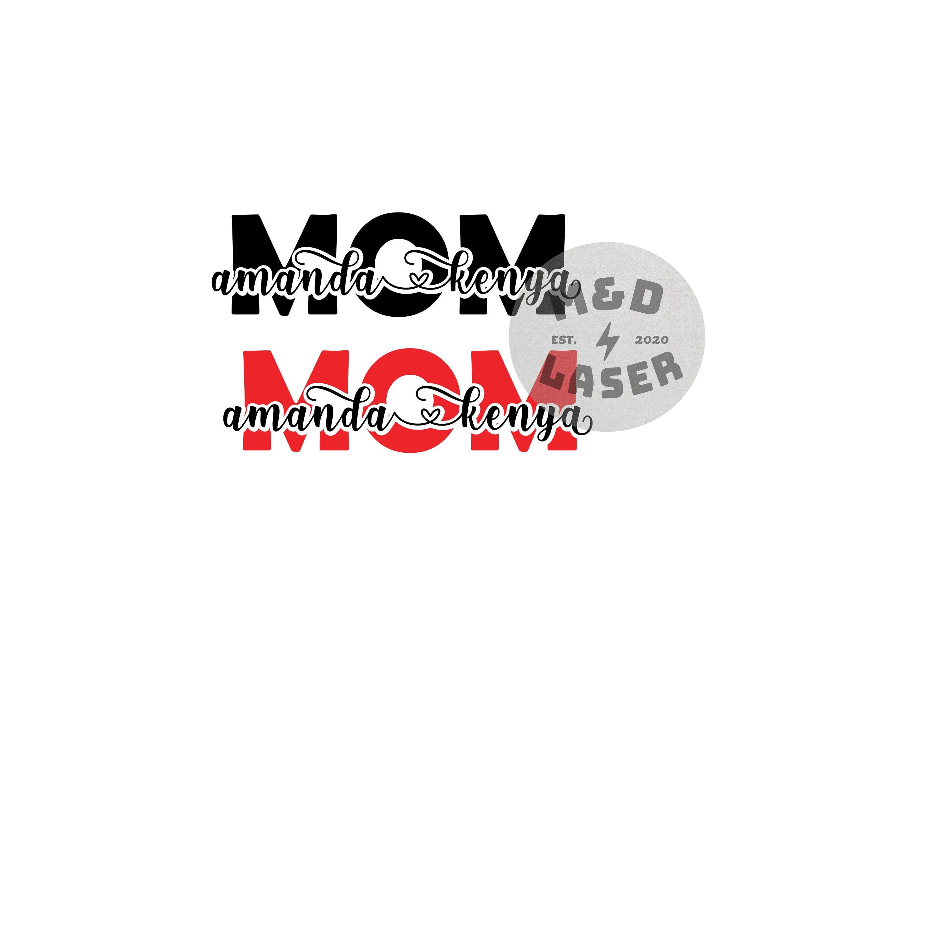 Download Mom Knockout SVG | Etsy