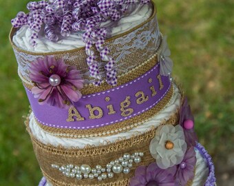 3 Tier Diaper Cakes