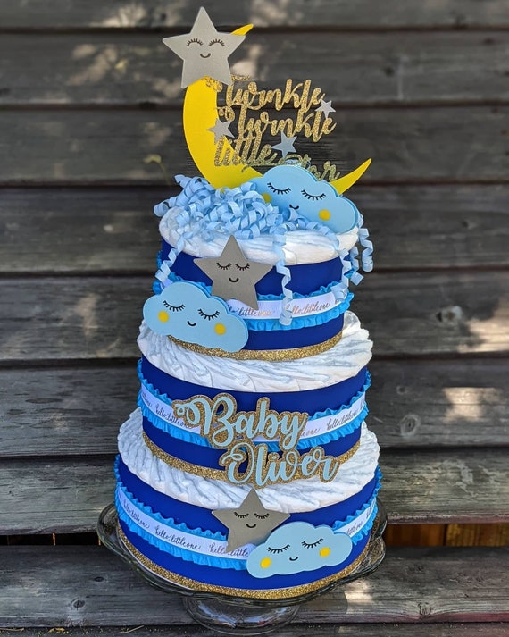 Good Night Moon diaper cake  Cake, Diaper cake, Good night moon