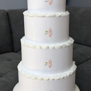 Ready to decorate Diaper Cake, Blank Diaper Cake for DIY, Plain Diaper Cake, Undecorated Diaper Cake 4 Tier, Baby Shower Diaper Cake