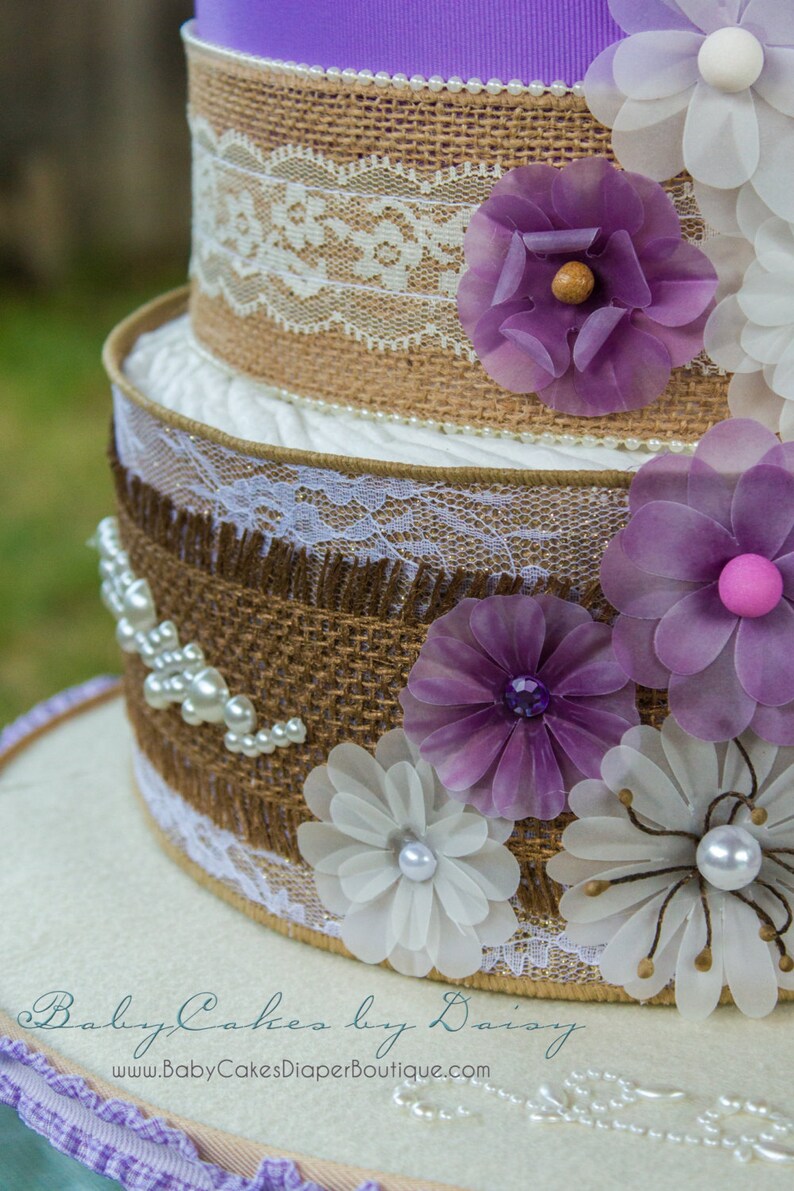 Diaper Cake for a girl