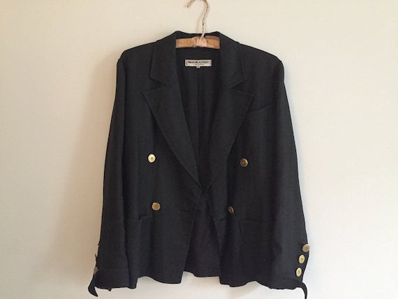 Vintage YSL Blazer, Linen