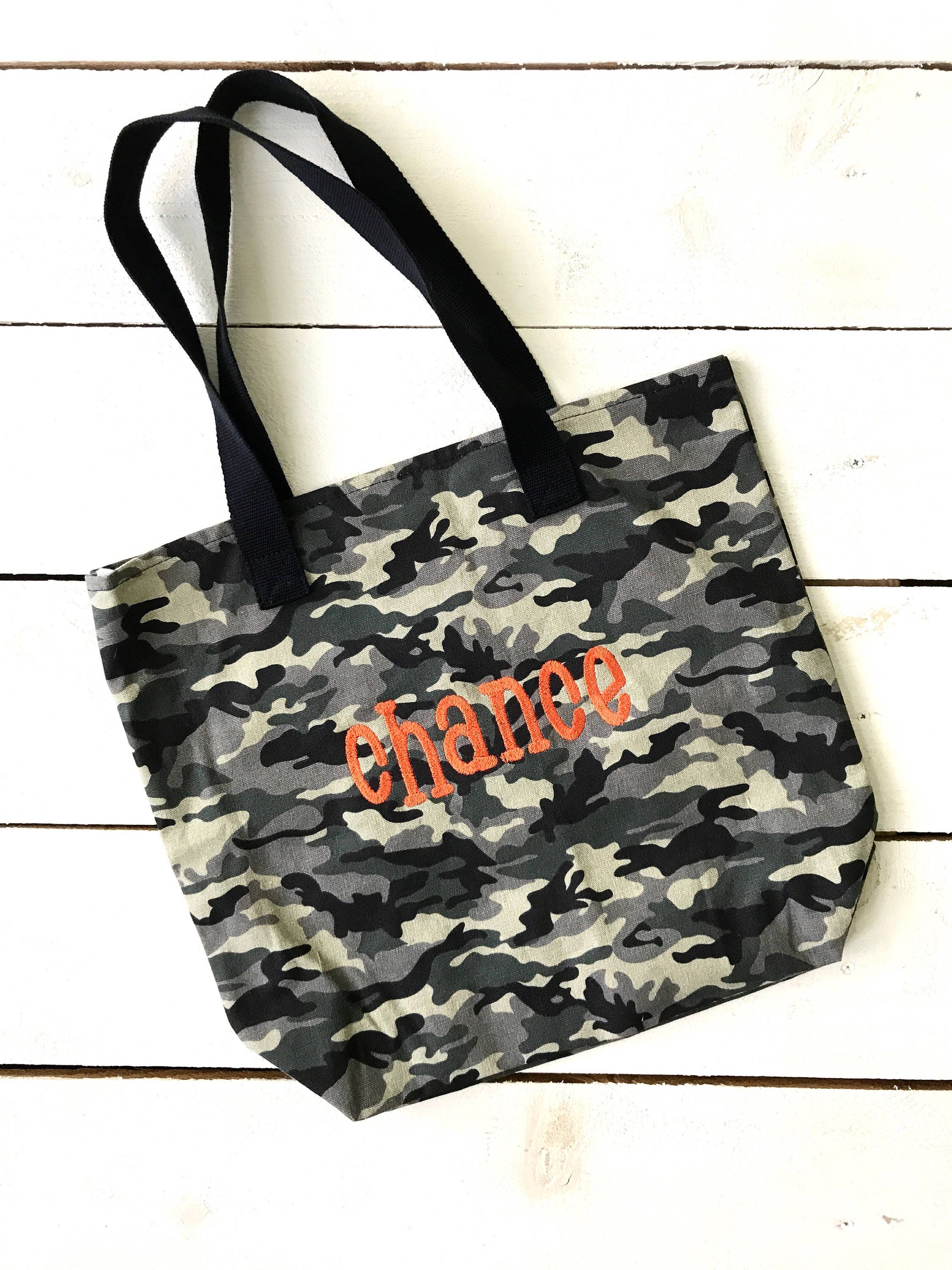 White camo purse store