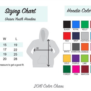 MONSTER HIGH EMBROIDERED Monogram Hoodie Youth Sweatshirt Skullette Bow Youth Sweatshirt image 4