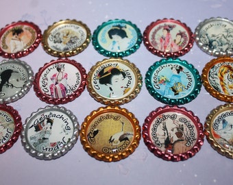 Geocache Coin Bottle Caps For Swag Trade Items - Geocaching Okinawa & Japan