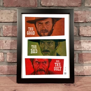 The Good, The Bad, and The Ugly // Oil Painting - Art Print