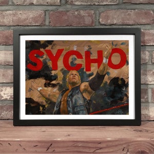 SYCHO SID // Oil Painting  - Art Print