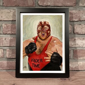 VADER // Oil Painting  - Art Print
