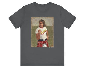 Rowdy Roddy Piper Graphic Tee - Retro Wrestling Art Shirt