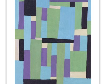 BLQ 01 // Gouache on Watercolor Paper | 11" x 14" - Original Painting