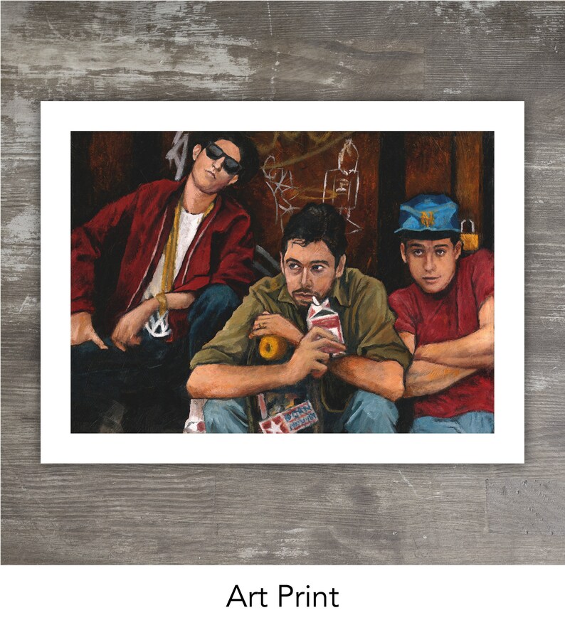 BEASTIE BOYS // Oil Painting Art Print image 2