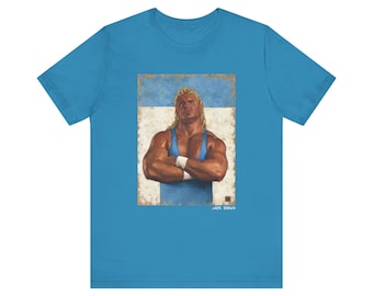 Mr. Perfect T-Shirt: Vintage Wrestling Original Oil Art Print