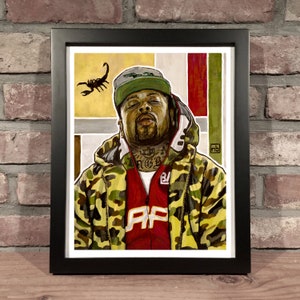 WESTSIDE GUNN // Oil Painting - Art Print