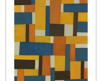 BLQ 04 // Gouache on Watercolor Paper | 11" x 14" - Original Painting