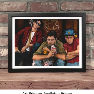 BEASTIE BOYS // Oil Painting Art Print image 3