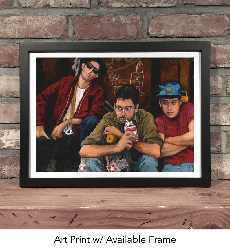 BEASTIE BOYS // Oil Painting Art Print image 3